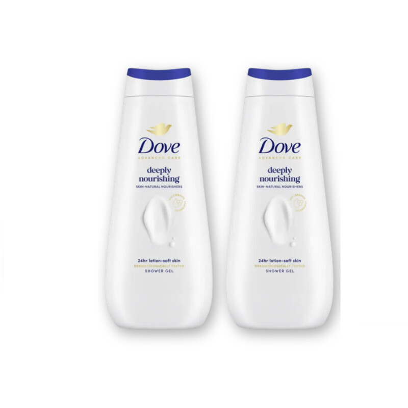 Dove Deeply nourishing douchegel 2-pack