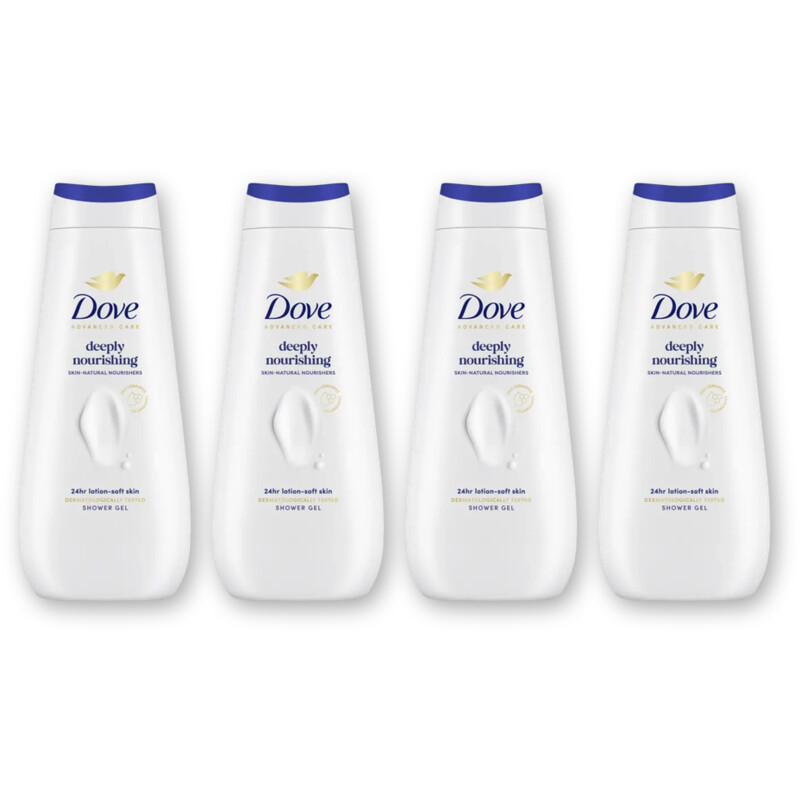 Dove Deeply nourishing douchegel 4-pack