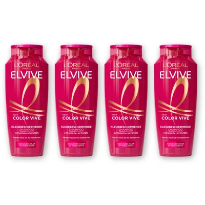 L'Oréal Paris Elvive Color-vive shampoo 4-pack