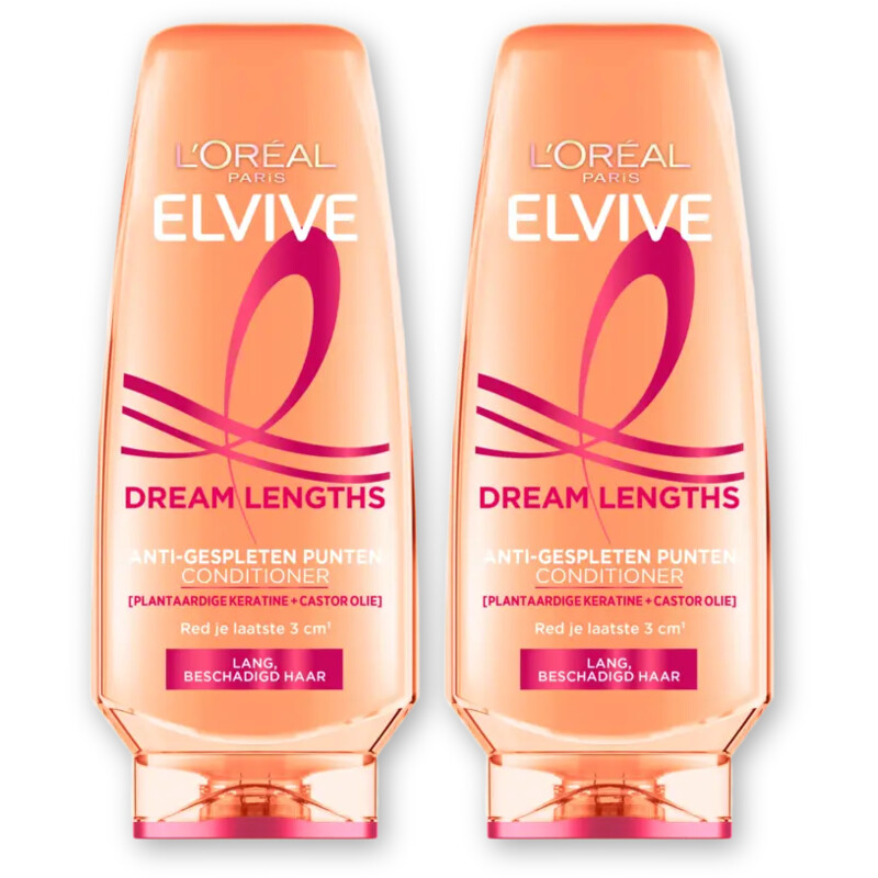 L'Oréal Paris Elvive Conditioner dream lengths 2-pack