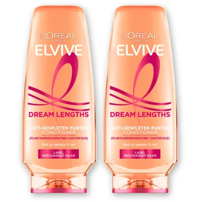 L'Oréal Paris Elvive Conditioner dream lengths 2-pack