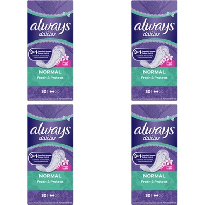 Always Dailies Fresh Normal 4-pack