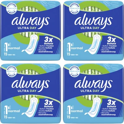 Always Maandverband Ultra Normal 4-pack