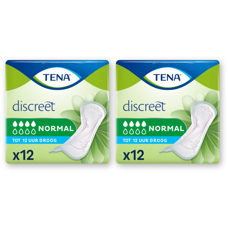 Tena Discreet normal maandverband 2-pack
