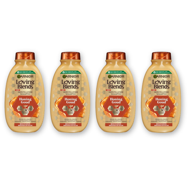 Loving Blends Honinggoud shampoo 4-pack