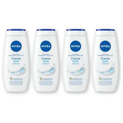 NIVEA Creme soft douchecreme 4-pack