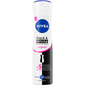 NIVEA Black & white original deodorant spray