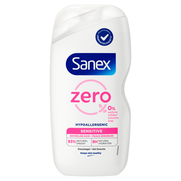 Sanex Zero% nourishing douchegel droge huid