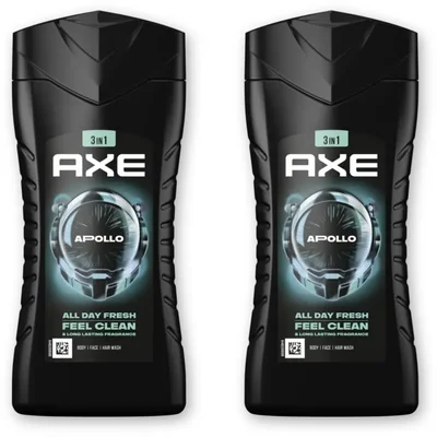 Axe Apollo showergel 2-pack