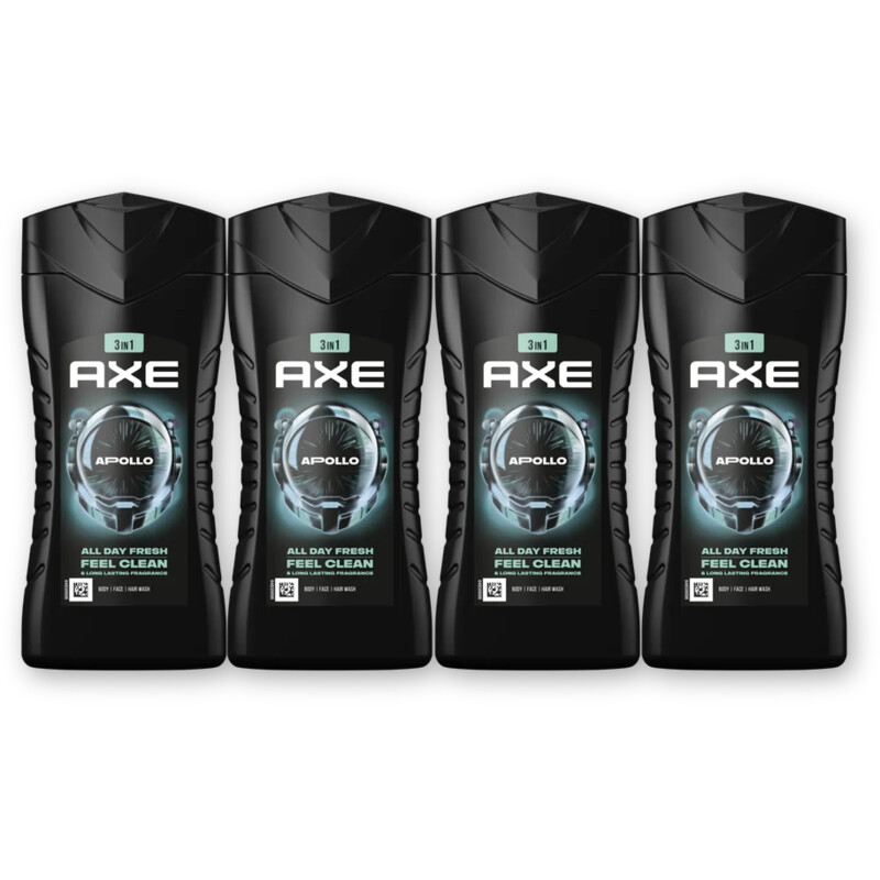 Axe Apollo showergel 4-pack
