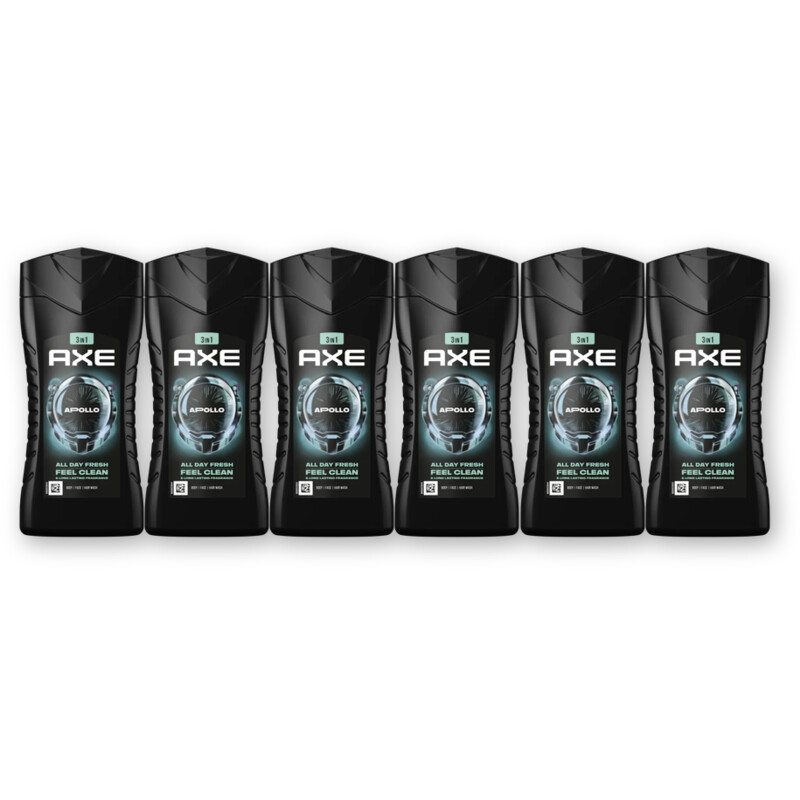Axe Apollo showergel 6-pack