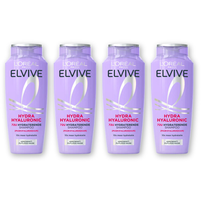 L'Oréal Paris Elvive Hyaluron plump hydraterende s 4-pack