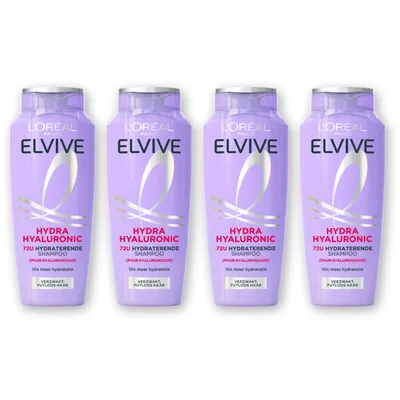 L'Oréal Paris Elvive Hyaluron plump hydraterende s 4-pack