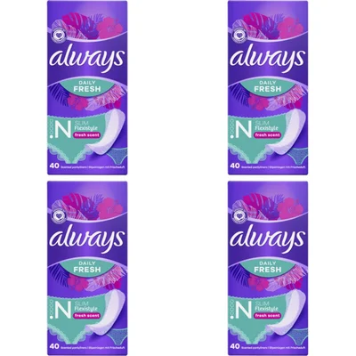 Always Fresh slim flexistyl inlegkruisje 4-pack