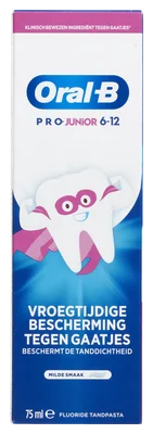 Oral-B Pro junior tandpasta 6-12 jaar