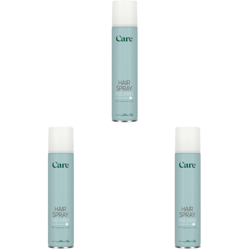 Care Hair spray mega strong 3-pack