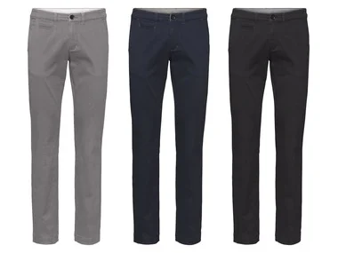 LIVERGY® Heren twillbroek straight fit