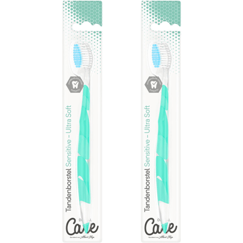 Care Tandenborstel sensitive 2-pack