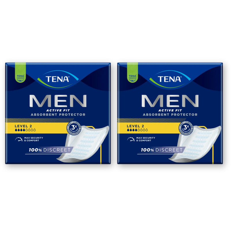 Tena Men active fit level 2 2-pack