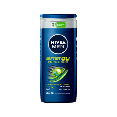 NIVEA Men energy douchegel 3-in-1 met mint