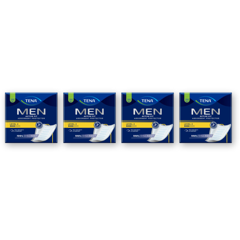 Tena Men active fit level 2 4-pack