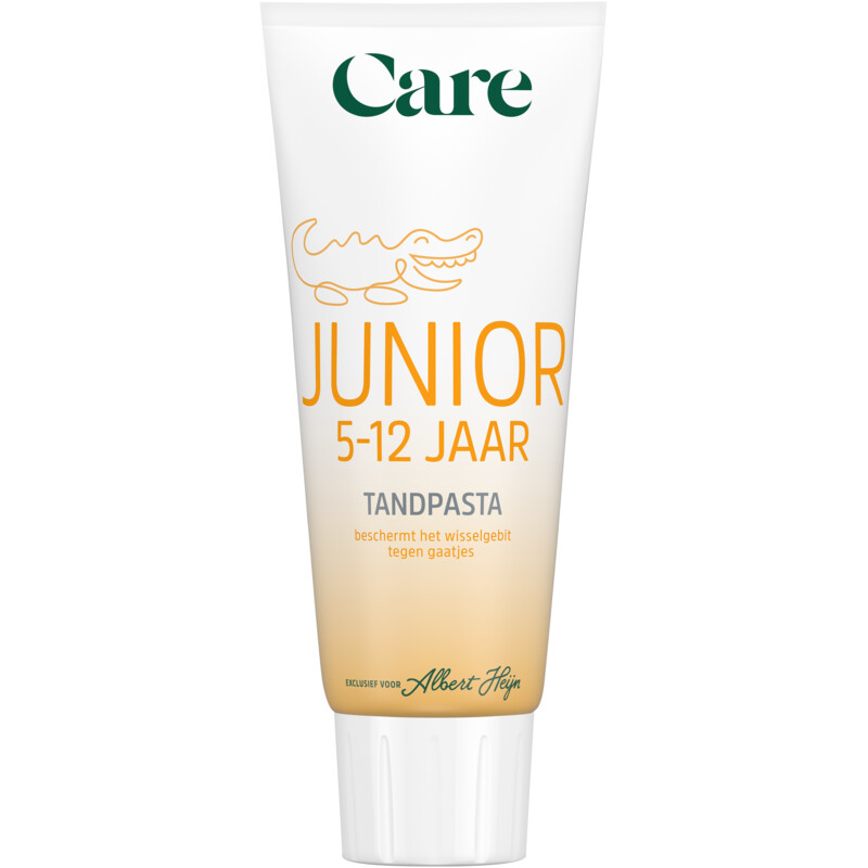 Care Tandpasta junior 5-12 jaar met fluoride