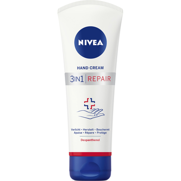 NIVEA 3in1 repair handcréme 24u hydratatie