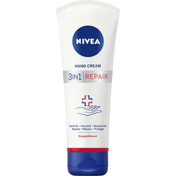 NIVEA 3in1 repair handcréme 24u hydratatie