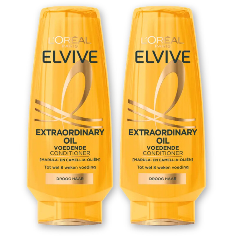 L'Oréal Paris Elvive Extraordinary oil voedende co 2-pack