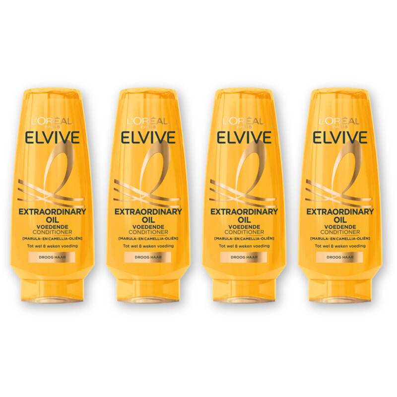 L'Oréal Paris Elvive Extraordinary oil voedende co 4-pack