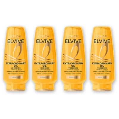 L'Oréal Paris Elvive Extraordinary oil voedende co 4-pack