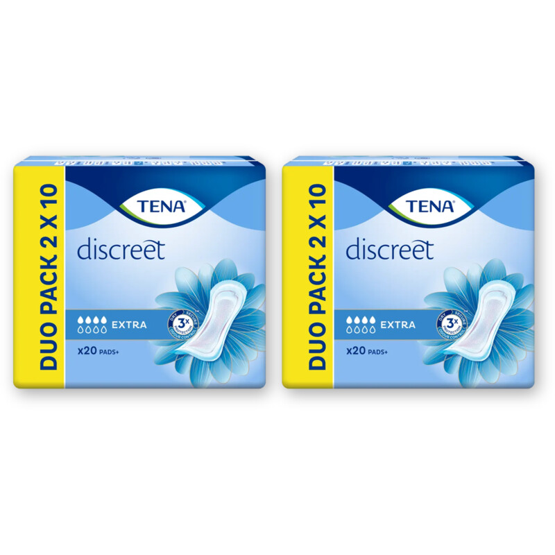 Tena Discreet extra inlegkruisje duo pack 2pk