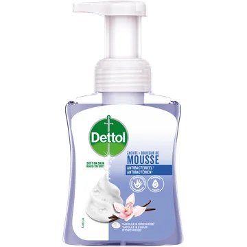 Dettol Mousse antibacterieel vanille & orchidee