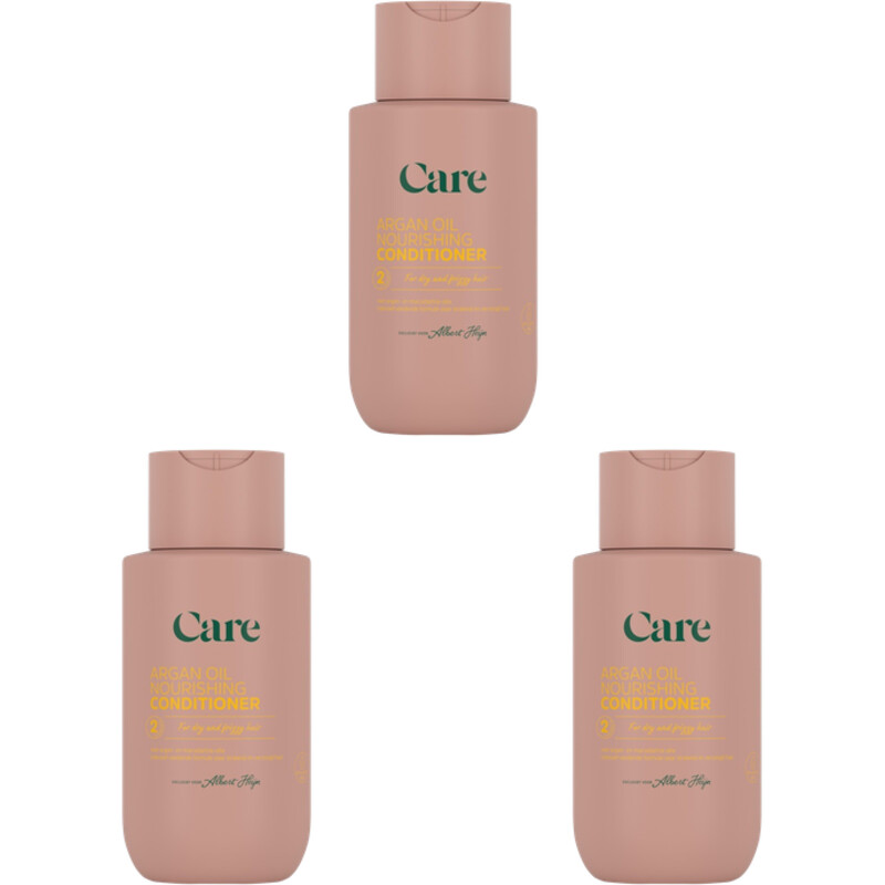 Care Argan oil nourishing conditioner 3-pack