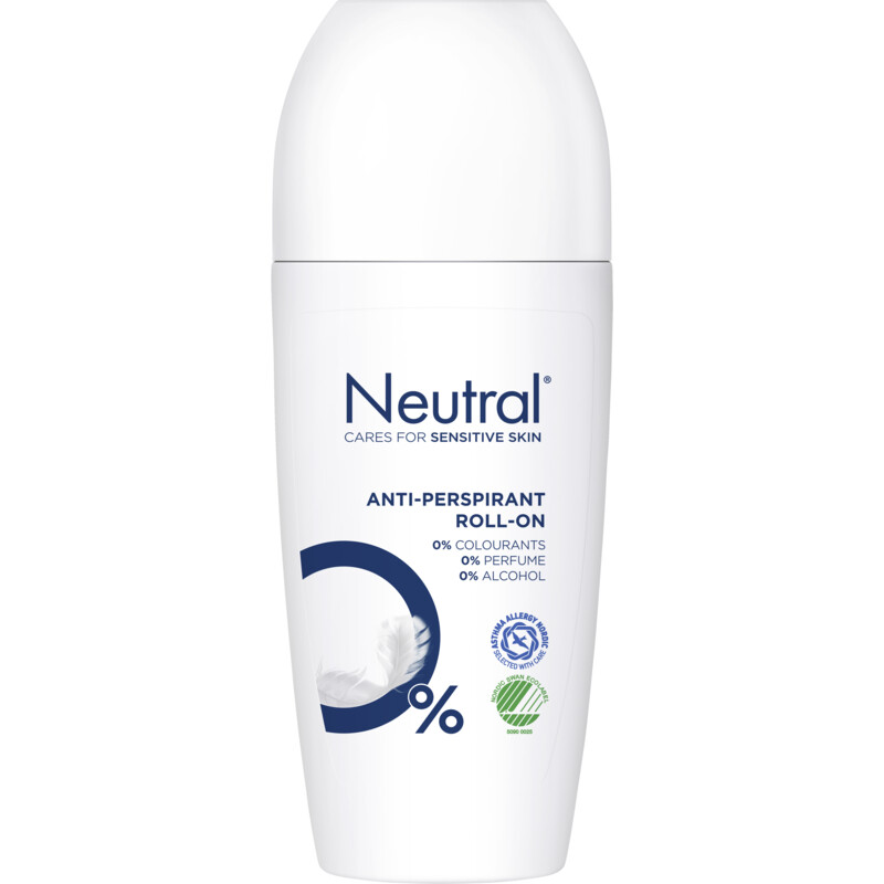 Neutral Sensitive skin anti-transpirant roller