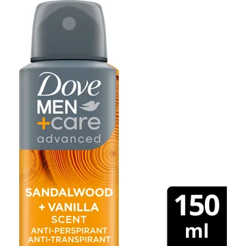 Dove Men+care sandalwood + vanilla spray