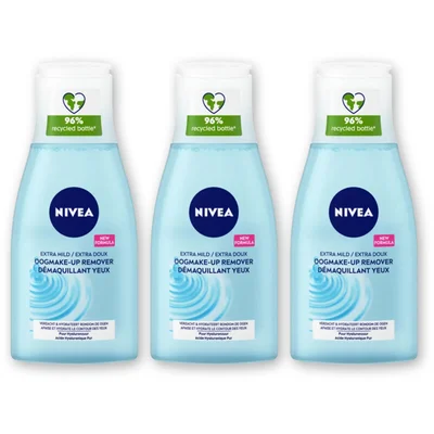 NIVEA Oogmake-up reinigingslotion 3-pack