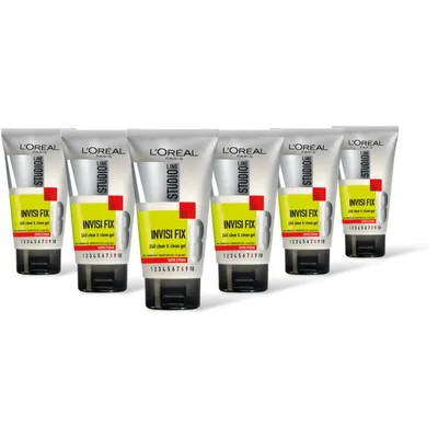 Studio Line Invisi Fix gel super strong 6-pack