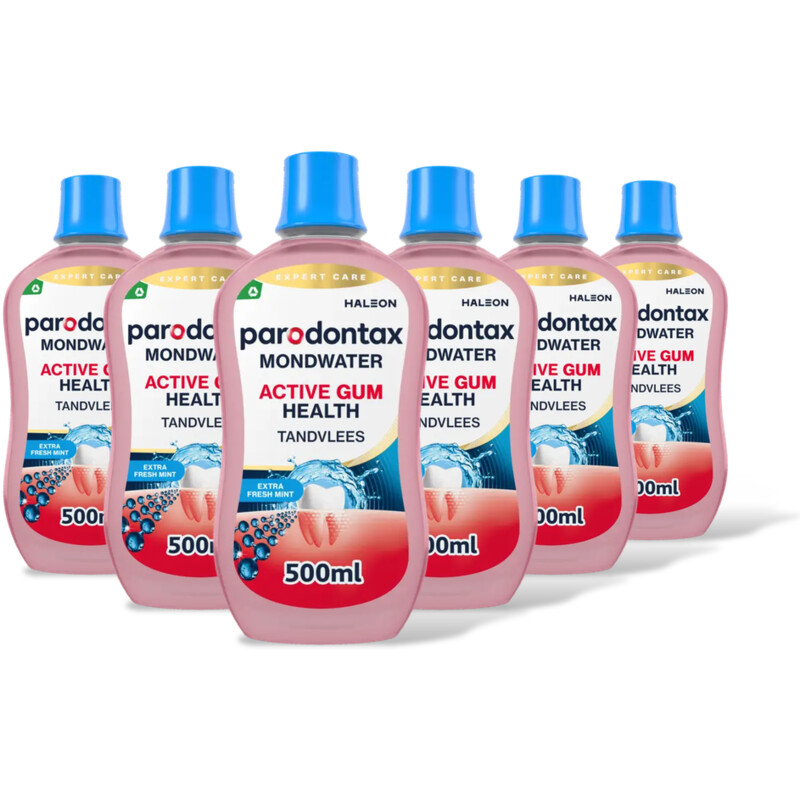 Parodontax Mondwater extra fresh 6-pack