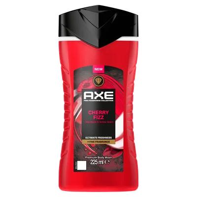Axe Cherry fizz + fine fragrance showergel