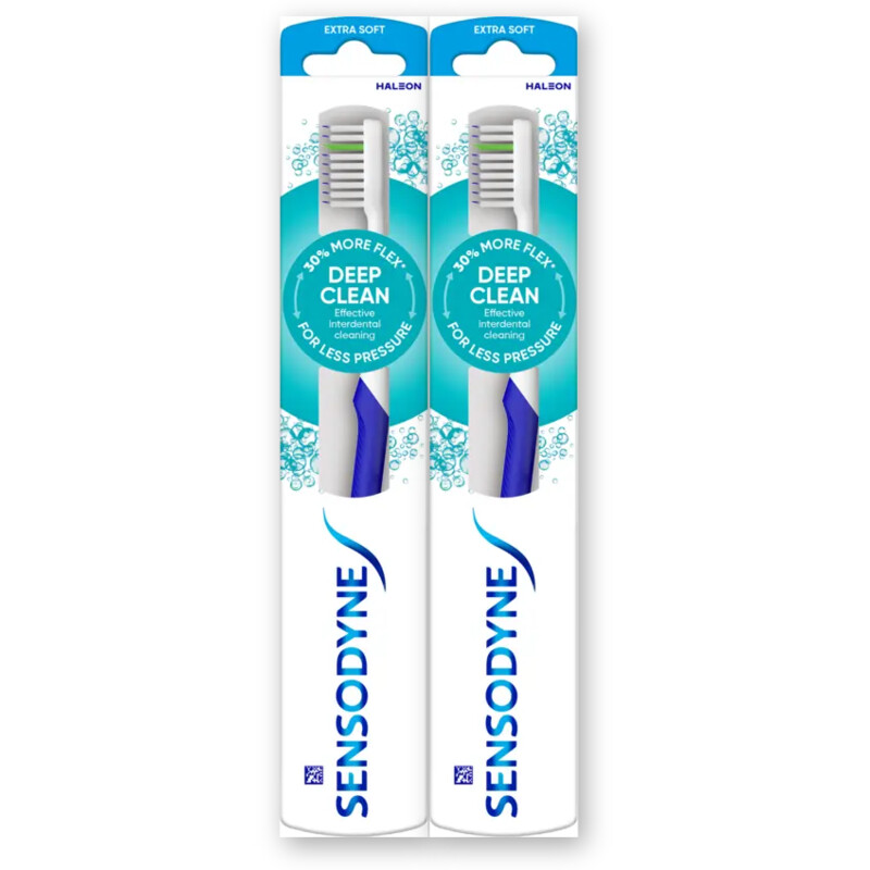 Sensodyne Deep clean tandenborstel 2-pack