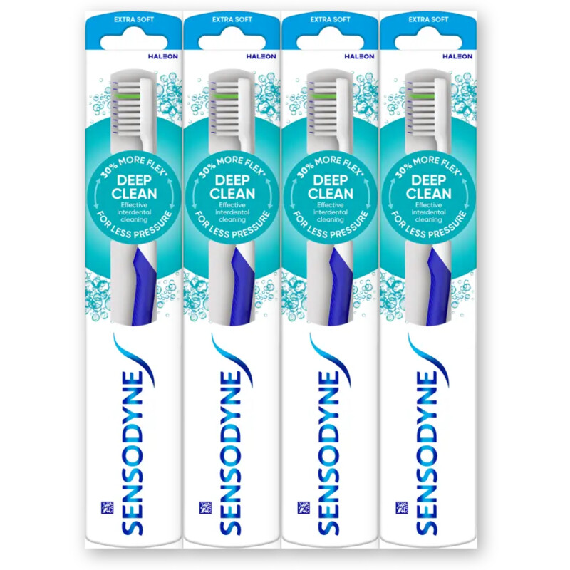 Sensodyne Deep clean tandenborstel 4-pack