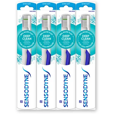 Sensodyne Deep clean tandenborstel 4-pack