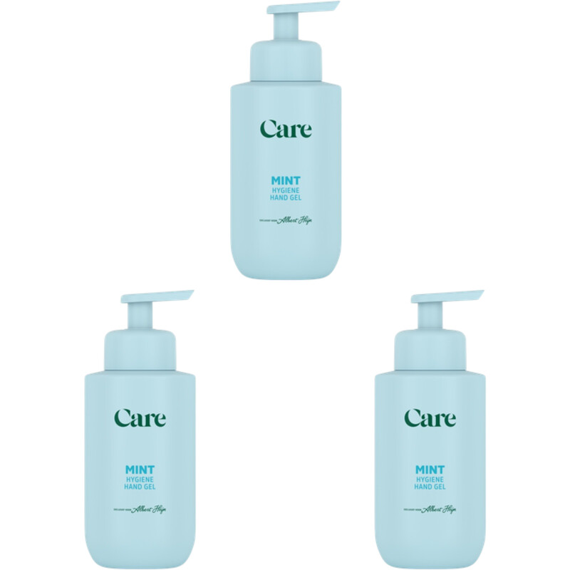 Care Mint hygiëne hand gel 3-pack