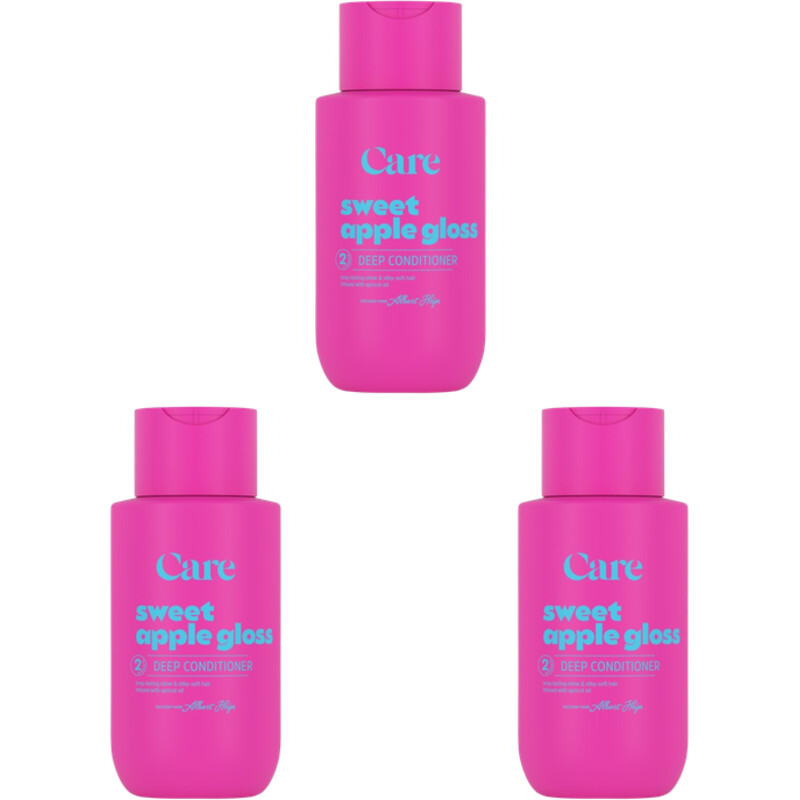 Care Sweet apple gloss deep conditioner 3pack