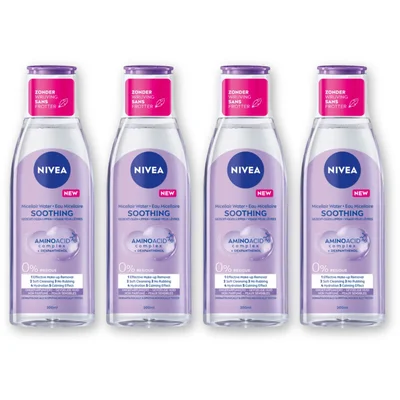 NIVEA Micellair water gevoelige huid 4-pack