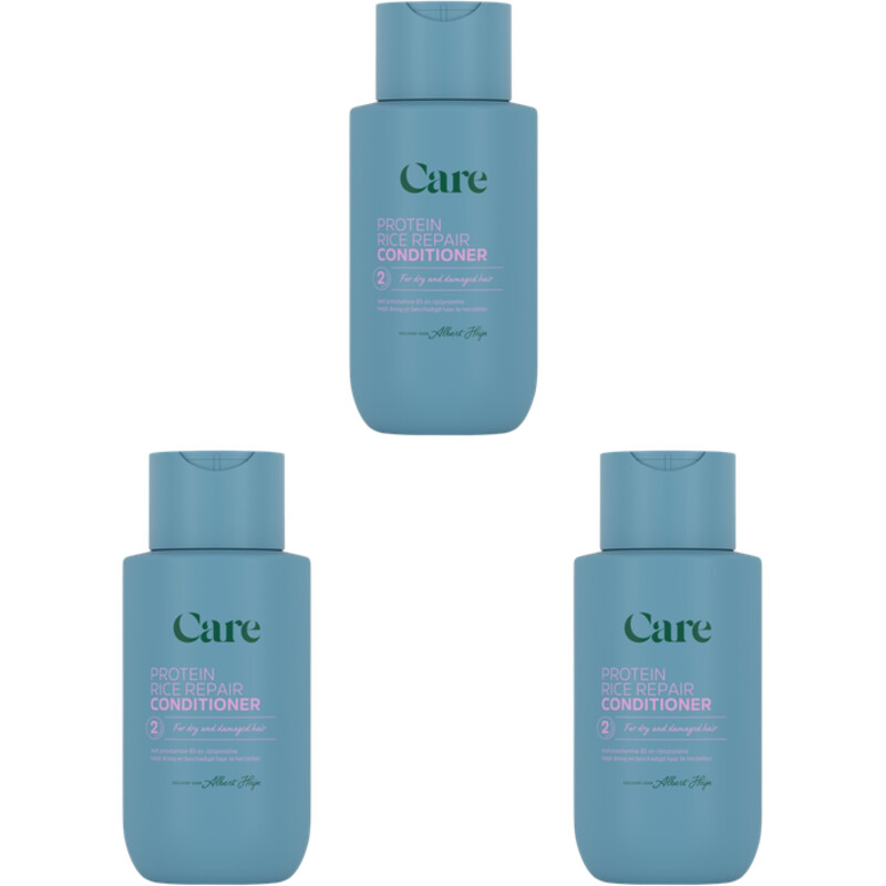 Care Protein rice repair conditioner 3-pack
