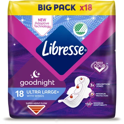 Libresse Goodnight ultra large+ wings bigpack