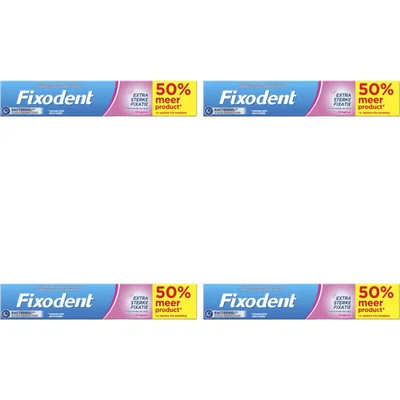 Fixodent Kleefpasta complete XL pack 4-pack