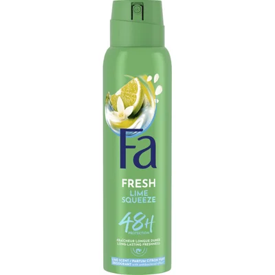 Fa Fresh lime squeeze deodorant spray